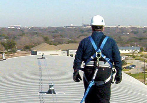 Is fall protection required on roofs?