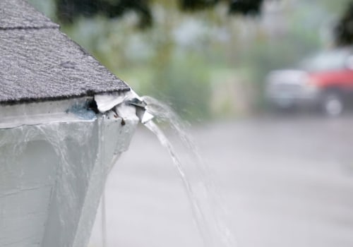 Can rain destroy a roof?
